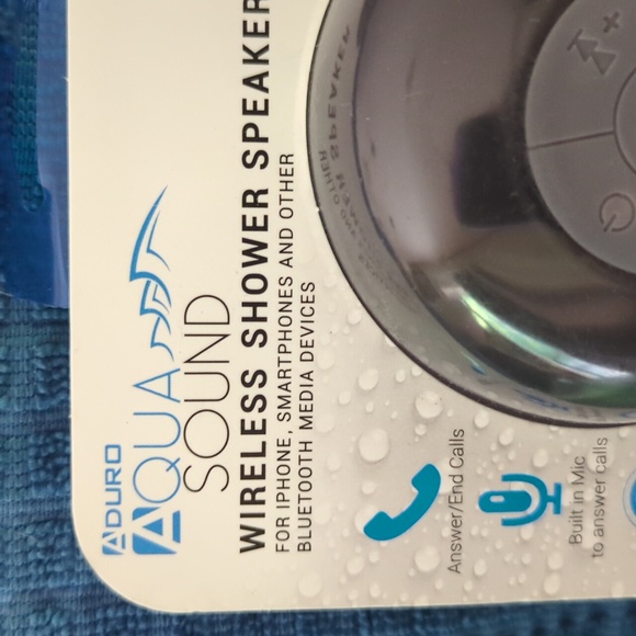 Aduro Aqua Sound Shower Speaker. NIB - Picture 2 of 10